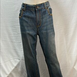 Women's Blue Flare Jeans